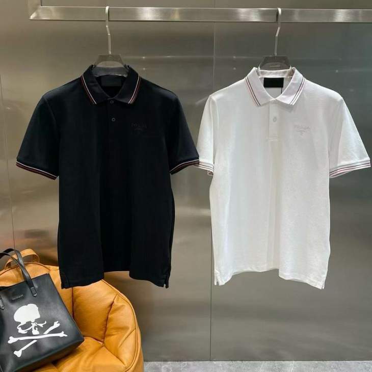 Picture of Prada Polo Shirts Short _SKUPradaM-2XL8qx26325861